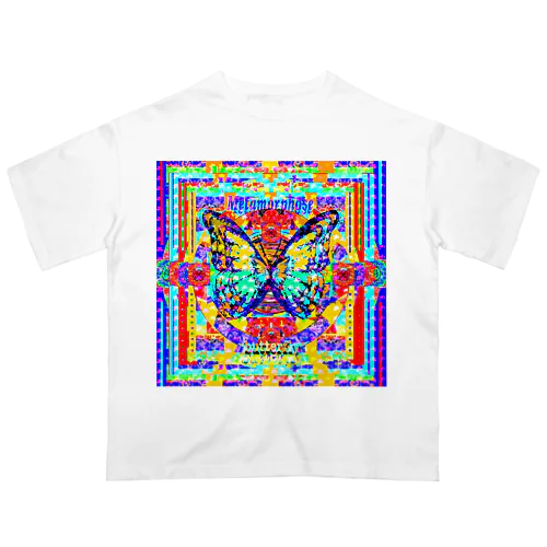 ✨🌈  変革の蝶　✨🌈 オーバーサイズTシャツ