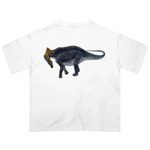 Amargasaurus（彩色） オーバーサイズTシャツ