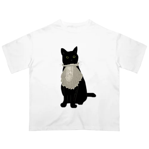 ゴシックな猫2 Oversized T-Shirt