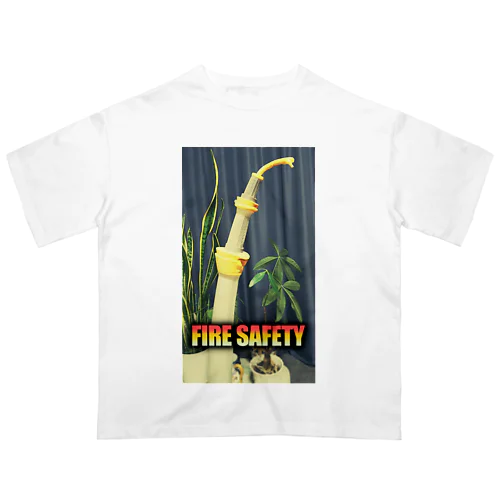 FIRE SAFETY オーバーサイズTシャツ