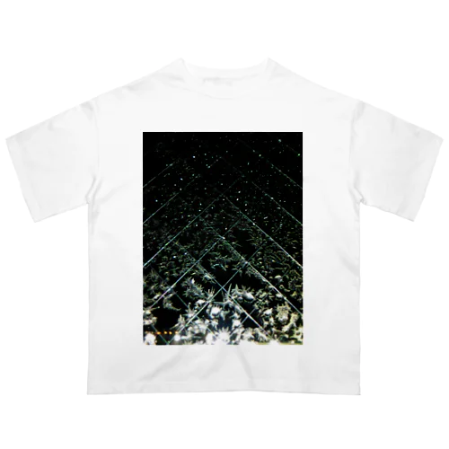 201001161933000　夜の氷紋 オーバーサイズTシャツ