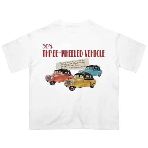 Three-Wheeled Vehicle Oversized T-Shirt