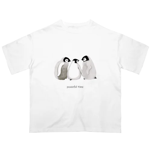 皇帝ペンギンのヒナ２ オーバーサイズTシャツ