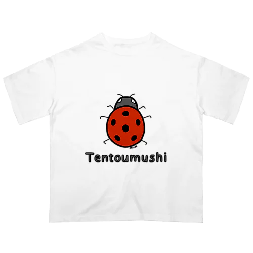 Tentoumushi (てんとう虫) 色デザイン オーバーサイズTシャツ