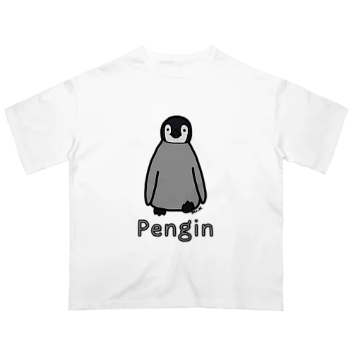 Pengin (ペンギン) 色デザイン オーバーサイズTシャツ