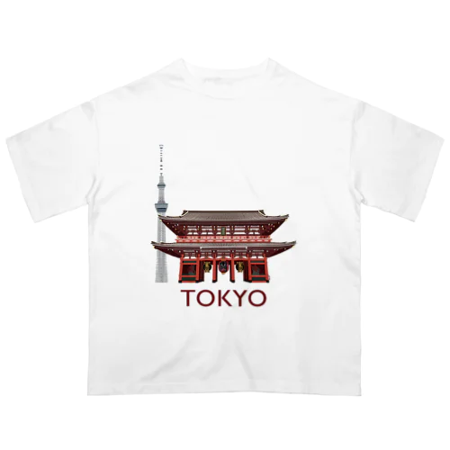 東京 浅草 Oversized T-Shirt