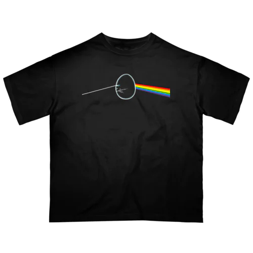 [ Culture Club ] RAINBOW Oversized T-sh オーバーサイズTシャツ