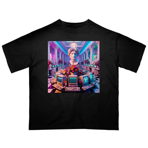 vaporwave_style1 Oversized T-Shirt