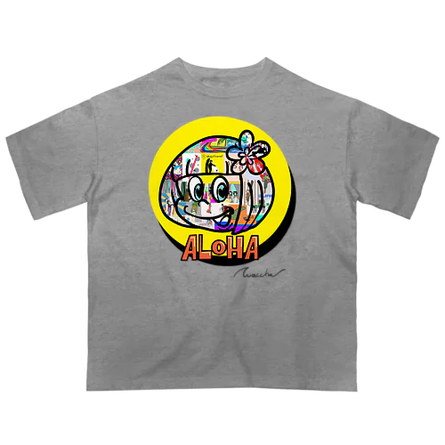 x waccha コラボデザイン１ Oversized T-Shirt