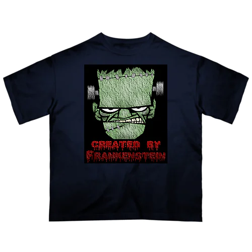 フランケンシュタイン(GREEN FACE) Oversized T-Shirt