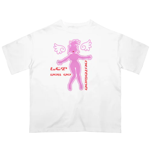 Bambina(PINK) オーバーサイズTシャツ