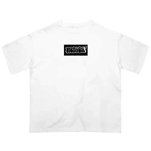 HEAVENロゴ(クロボックス) オーバーサイズTシャツ