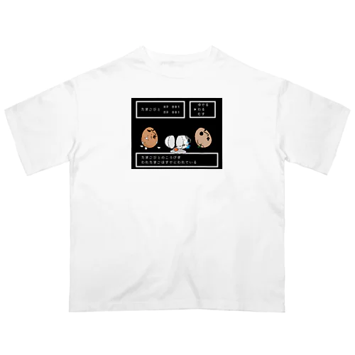 [ TAMAGOBITO ] 8bit GAME T-sh② Oversized T-Shirt