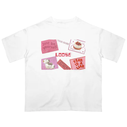 ゆめかわloose オーバーサイズTシャツ