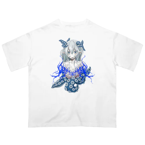 REVERSE MERMAID Oversized T-Shirt