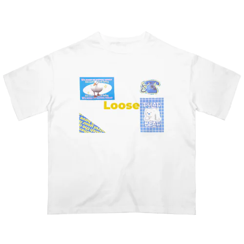 クエクエloose オーバーサイズTシャツ