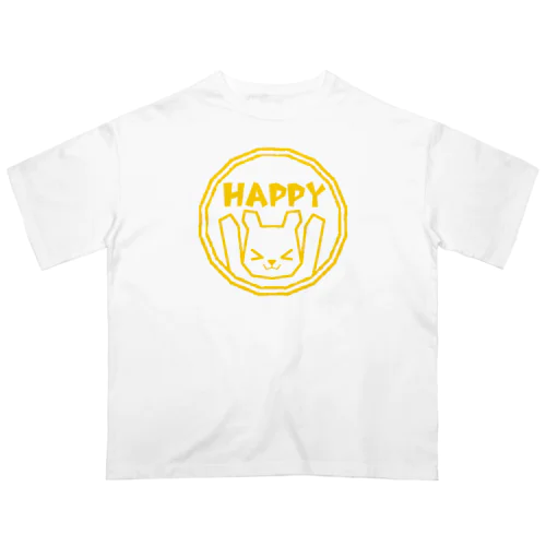 ハッピークマちゃん オーバーサイズTシャツ