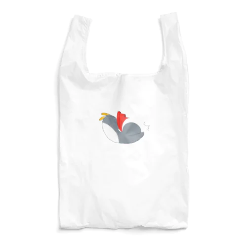 明日はきっと飛べるペンギンさん【らくがき】 Reusable Bag