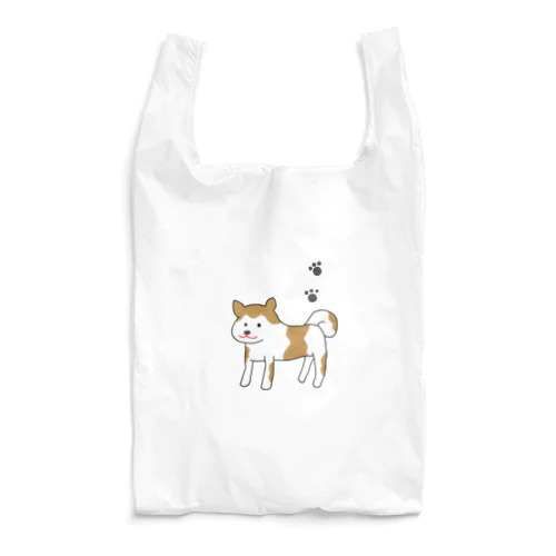 秋田犬　犬丸　あきたいぬ　いぬまる Reusable Bag