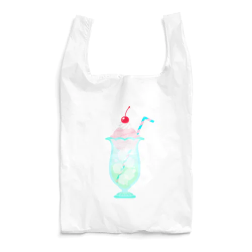 くりぃむそーだ　イチゴアイス Reusable Bag