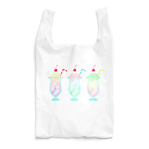 くりぃむそーだ　バニラ×イチゴ×メロン Reusable Bag