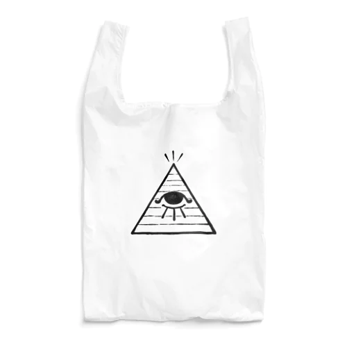 ジト目ピラミッド Reusable Bag