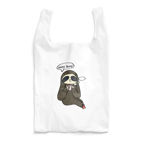 くつろぐナマケモノさん Reusable Bag