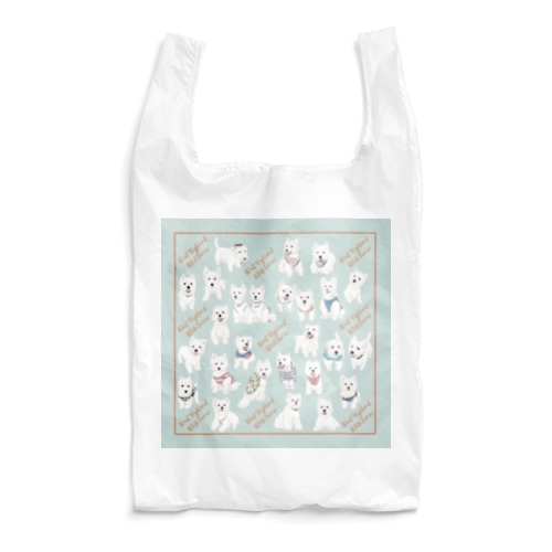 【hina_westie_kai様用】うちの子を探せグッズ/ウェスティ Reusable Bag