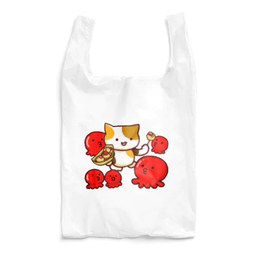 たこやきねこ Reusable Bag