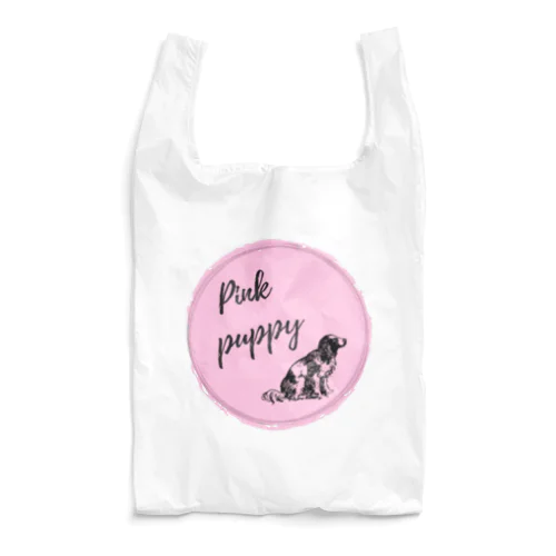 Pink puppy シリーズ Reusable Bag