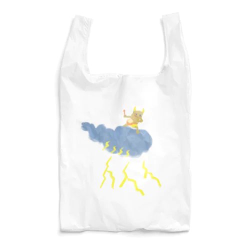 ⚡︎雷ちゃん⚡︎⛈ Reusable Bag