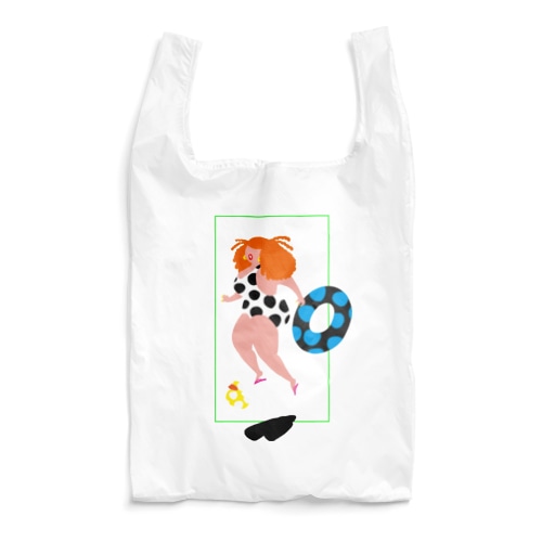 水玉の女03 Reusable Bag