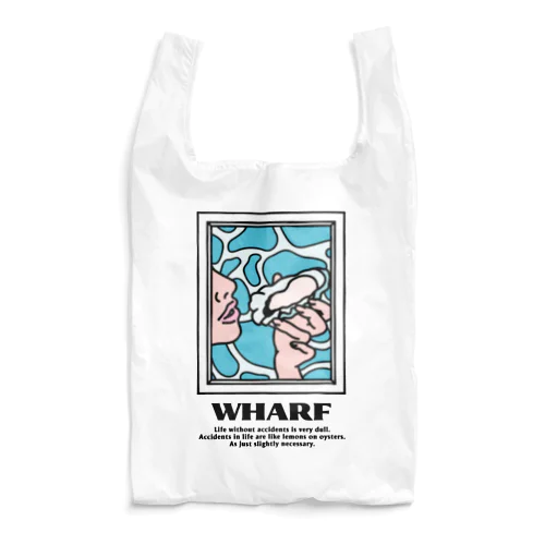 水面と牡蠣ガール Reusable Bag