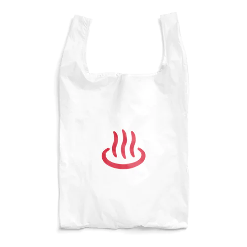 温泉マーク（赤） Reusable Bag