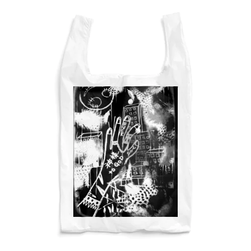 神様KAMISAMA ブラック Reusable Bag