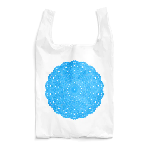 雪の華④アクアブルー Reusable Bag