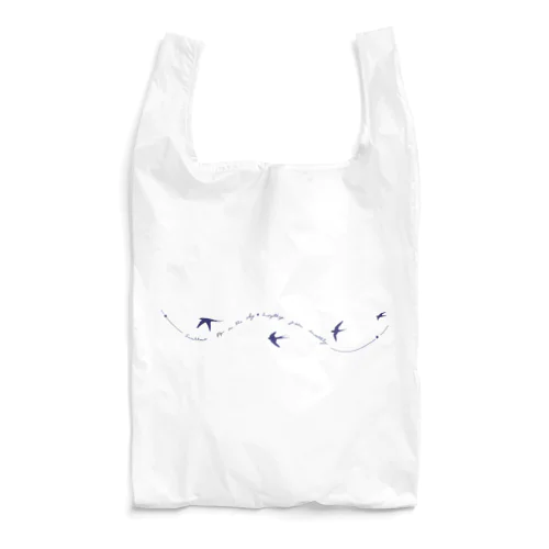 ツバメ swallows Reusable Bag