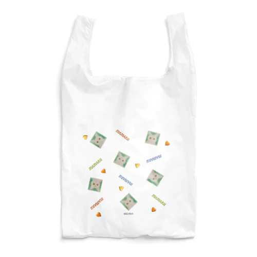 neko neko okao ままるちゃん Reusable Bag