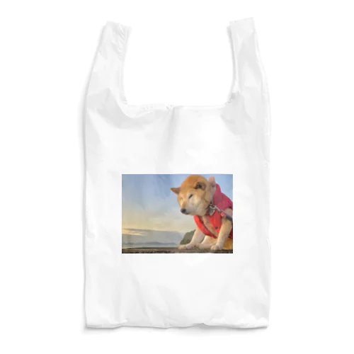 初日の出(赤柴) Reusable Bag