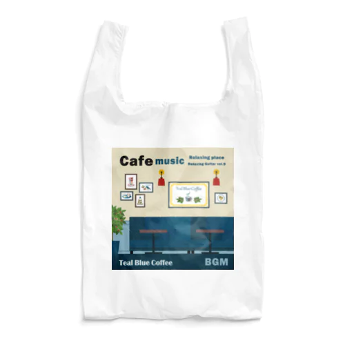 Cafe music - Relaxing place - Reusable Bag