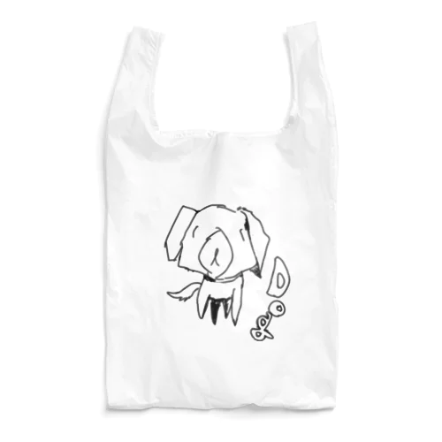 ユル飛び出し犬さん Reusable Bag