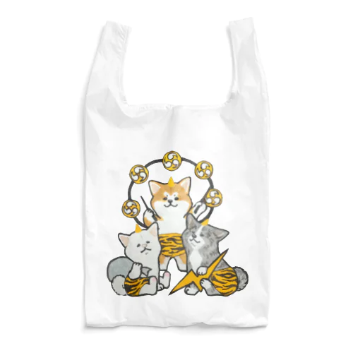 カミナリ様⚡️AKITAトリオ Reusable Bag