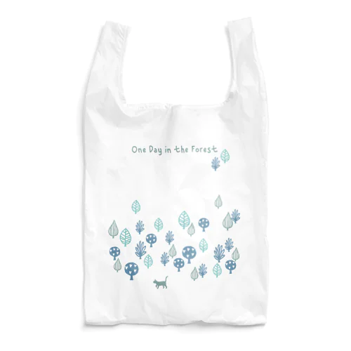 或る日の森(ブルー系) Reusable Bag