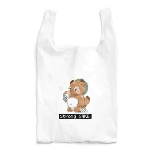 ドット絵タヌキ Reusable Bag