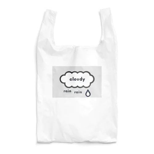 くもりのち雨 Reusable Bag