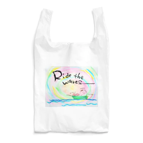 Ride the waves Reusable Bag