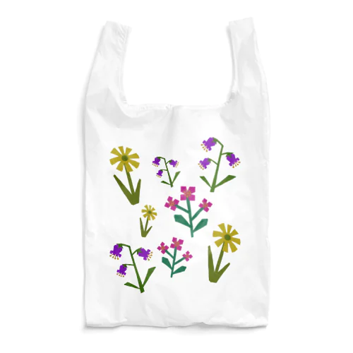 ボタニカルフラワーガーデン Reusable Bag