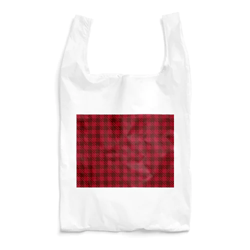 チェック　赤2 Reusable Bag