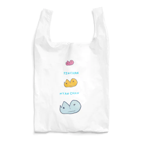 じんちゃんにゃんちゃん Reusable Bag