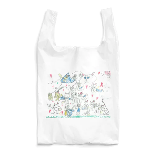 ニャ〜 Reusable Bag